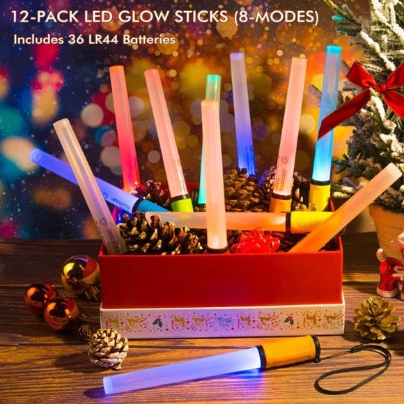 Glow sticks Light sabers 12pk party favors Jedi Star Wars NWT - Picture 9 of 16